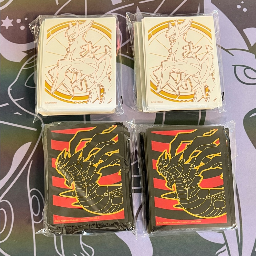 Pokémon Lost Origin & Brilliant Stars ETB Card Sleeves (4 pack)